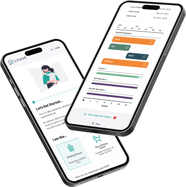 PERKY Leave Mobile App Interface